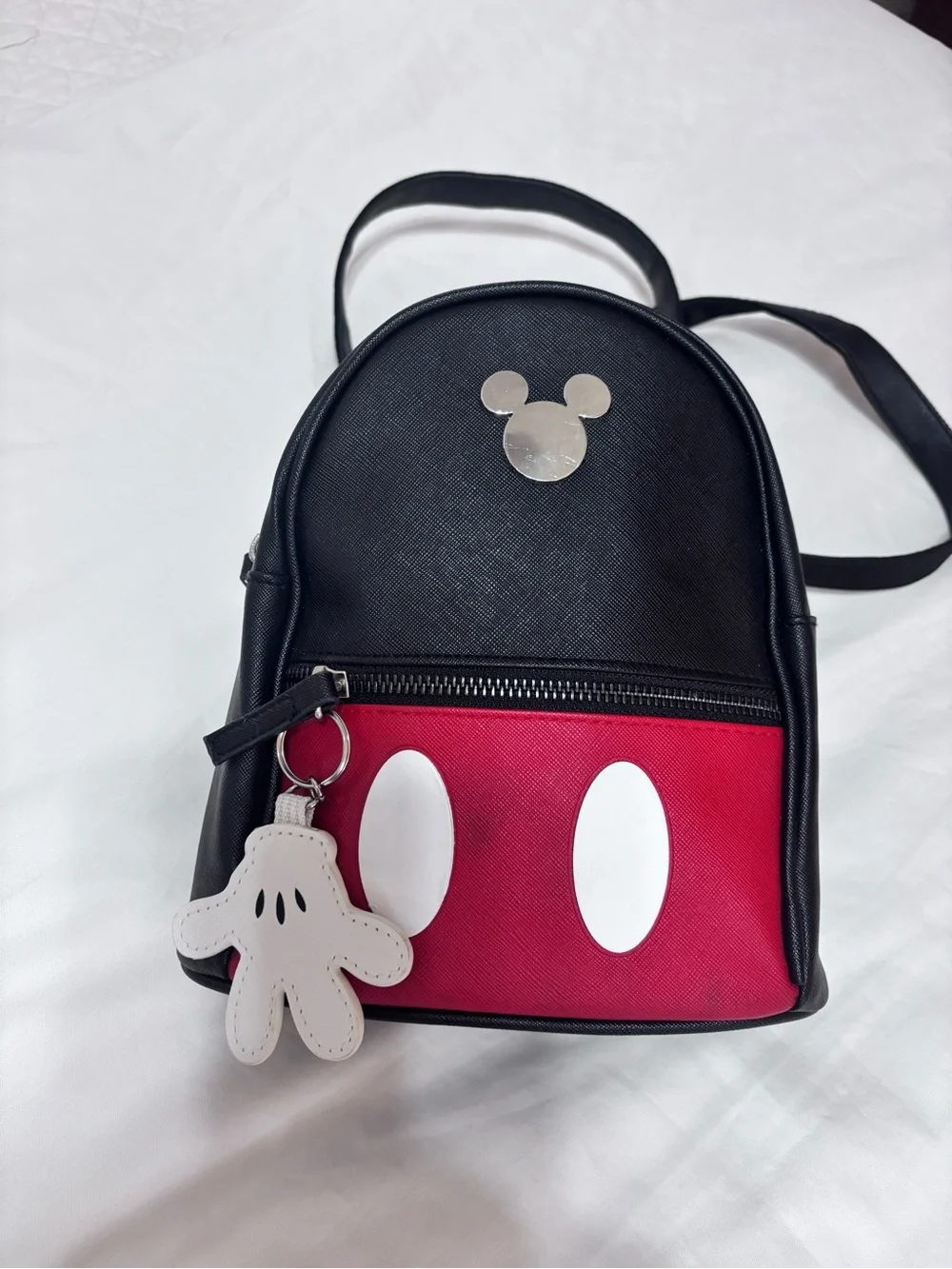 Disney Mickey Mouse 3 Piece Backpack Crossbody Blanket Bundle